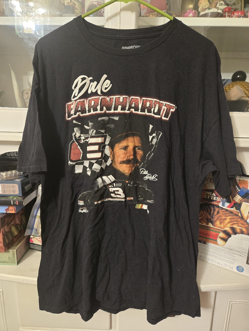 Dale Earnhardt Vintage Style T Shirt - Size XXL Nascar Official